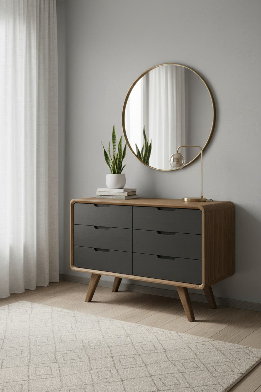Дизайнерський комод із натурального дуба "Sumi Commode"